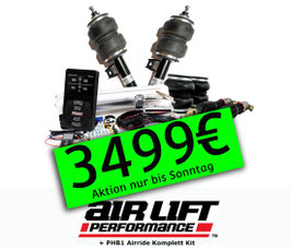 Airride Komplett Kit inkl. Airlift 3P Steuerung