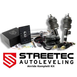 Airride Komplett Kit STREETEC AutoLeveling + Dämpferkit