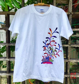 紅型　オリジナル海の仲間たち手染めTシャツ
