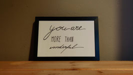 Hand lettering
