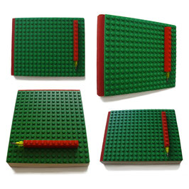 Sketchbook "Lego" green
