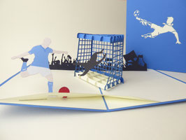 Carte pop-up Football