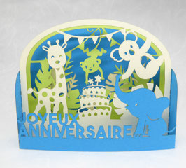 Diorama Anniversaire enfant