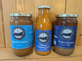 Soupe, Velouté et bisque de poissons