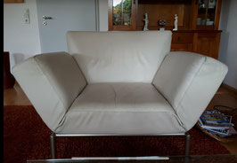 COR  Design Sessel Modell Attendo Leder weiß