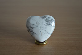 Magnesit-Herz - 4 cm