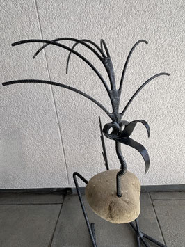 Vogel Stein/Metall, gross - 1
