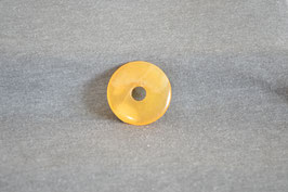 Orangencalcit-Donut 3,5 cm