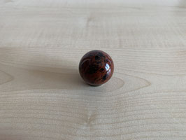 Mahagoni-Obsidian-Kugel 3 cm
