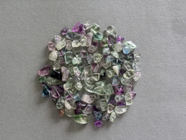 Fluorit - Splitter, gerundet (42)