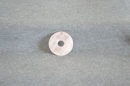 Rosenquarz-Donut 3 cm