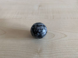 Schneeflocken-Obsidian-Kugel 3 cm