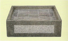 Brunnenschale Granit Quadrat