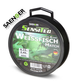 Sensitec Match Weißfisch limpid green 400m 0,18mm