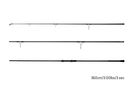 Delphin CORSA BLACK Carp SiC    360cm/3.00lbs/3 Teile