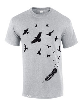 FLY AWAY T-Shirt (heather grey) M