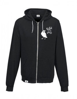 WILD IN THE STREETS Zipper (heather black) M