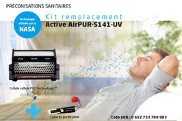 KIT REMPLACEMENT Active AirPUR-UV