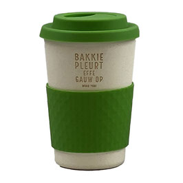 koffiebeker Bakkie pleurt effe gauw op