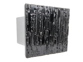 Türgriff 150 x 150 x 18 mm, Farbe Schwarz, Relief (ähnlich fürherem KWS 8219)