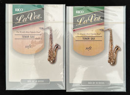Blätter LA VOZ Soft  Bb Tenorsaxophon 20 Stk. Restposten NEU
