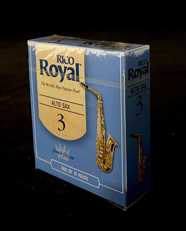 Blätter Rico Royal  Es Altsaxophon 10 Stk.