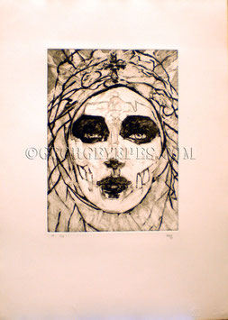 Calavera Muse Limited Editions Etchings