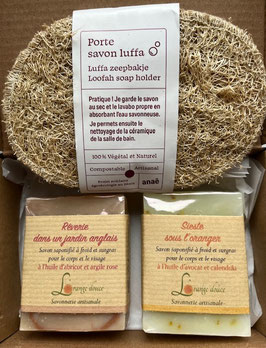 Coffret Duo de savons & Porte-savon