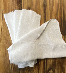 4er Set Frottee-Falteinlagen
