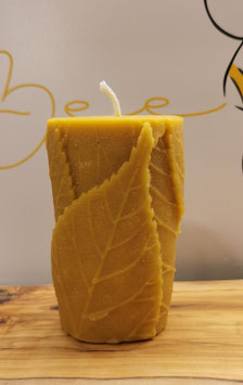 Blätterkerze