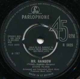 Steve Flynn ‎– Mr. Rainbow / Let's Live For Tomorrow - UK Parlophone R 5625