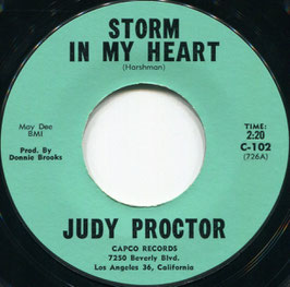 Judy Proctor - Storm In My Heart / Bye Bye Baby - US Capco C-102
