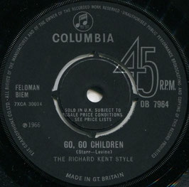 Richard Kent Style (The)  ‎– No Matter What You Do / Go, Go Children - UK Columbia  Columbia DB 7964