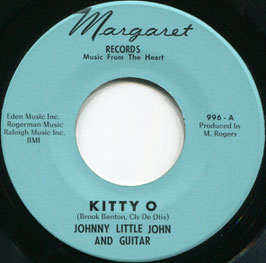 Johnny Little John And Guitar ‎- Kitty O / Johnny's Jive - US Margaret 996