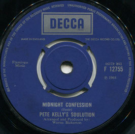 Pete Kelly's Soulution - Midnight Confession / If Your Love Don't Swing - UK Decca F 12755