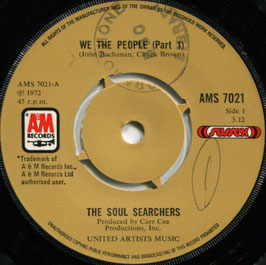 Soul Searchers (The) - We The People (Part 1) / We The People (Part 2) - UK A&M AMS 7021
