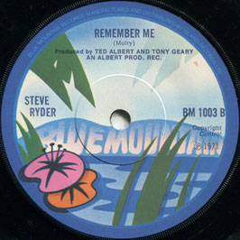 Steve Ryder - Ain't It Nice / Remember Me - UK Blue Mountain BM 1003