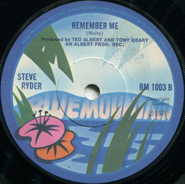 Steve Ryder - Ain't It Nice / Remember Me - UK Blue Mountain BM 1003