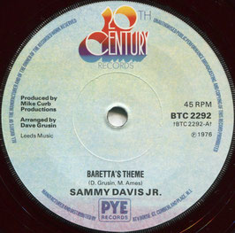Sammy Davis Jr. - Baretta's Theme / I Heard A Song - UK 20th Century BTC 2292