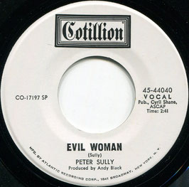 Peter Sully ‎- My Idea / Evil Woman - US Cotillion 45-44040