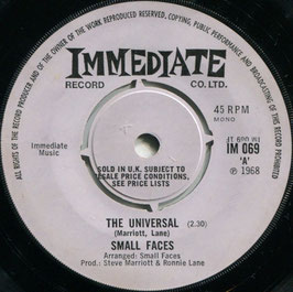 Small Faces - The Universal / Donkey Rides, A Penny A Glass - UK Immediate IM 069