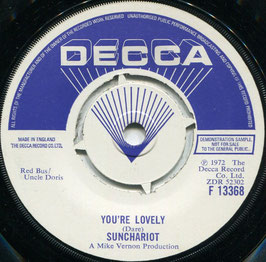 Sunchariot - All Your Love/ You're Lovely- UK Decca F 13368