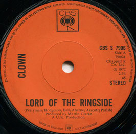 Clown - Lord Of The Ringside / Rumania - UK CBS 7906