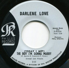 Darlene Love - (Today I Met) The Boy I'm Gonna Marry / My Heart Beat A Little Bit Faster - US Philles 111