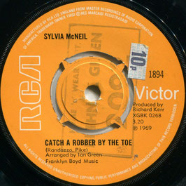 Sylvia McNeil - That's Alright By Me / Catch A Robber By The Toe - UK RCA Victor RCA 1894
