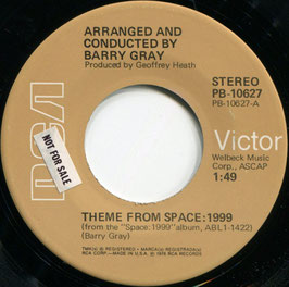 Barry Gray - Theme From Space:1999 / Black Sun - US RCA JB-10627