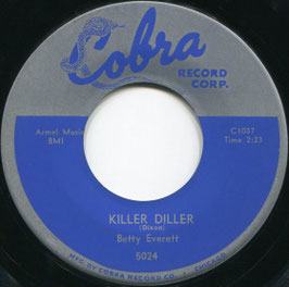 Betty Everett - Ain't Gonna Cry / Killer Diller - US Cobra  5024