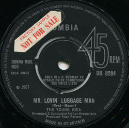 Young Idea (The) ‎– Mr. Lovin' Luggage Man / Room With A View - UK Columbia DB 8284