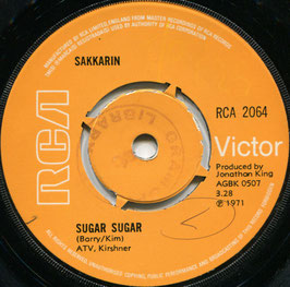 Sakkarin - Sugar, sugar / Main line lady - Uk Rca Victor RCA 2064