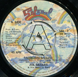 Joe Bataan - Sadie (She Smokes) / Rap-O Clap-O - UK Salsoul SAL-7